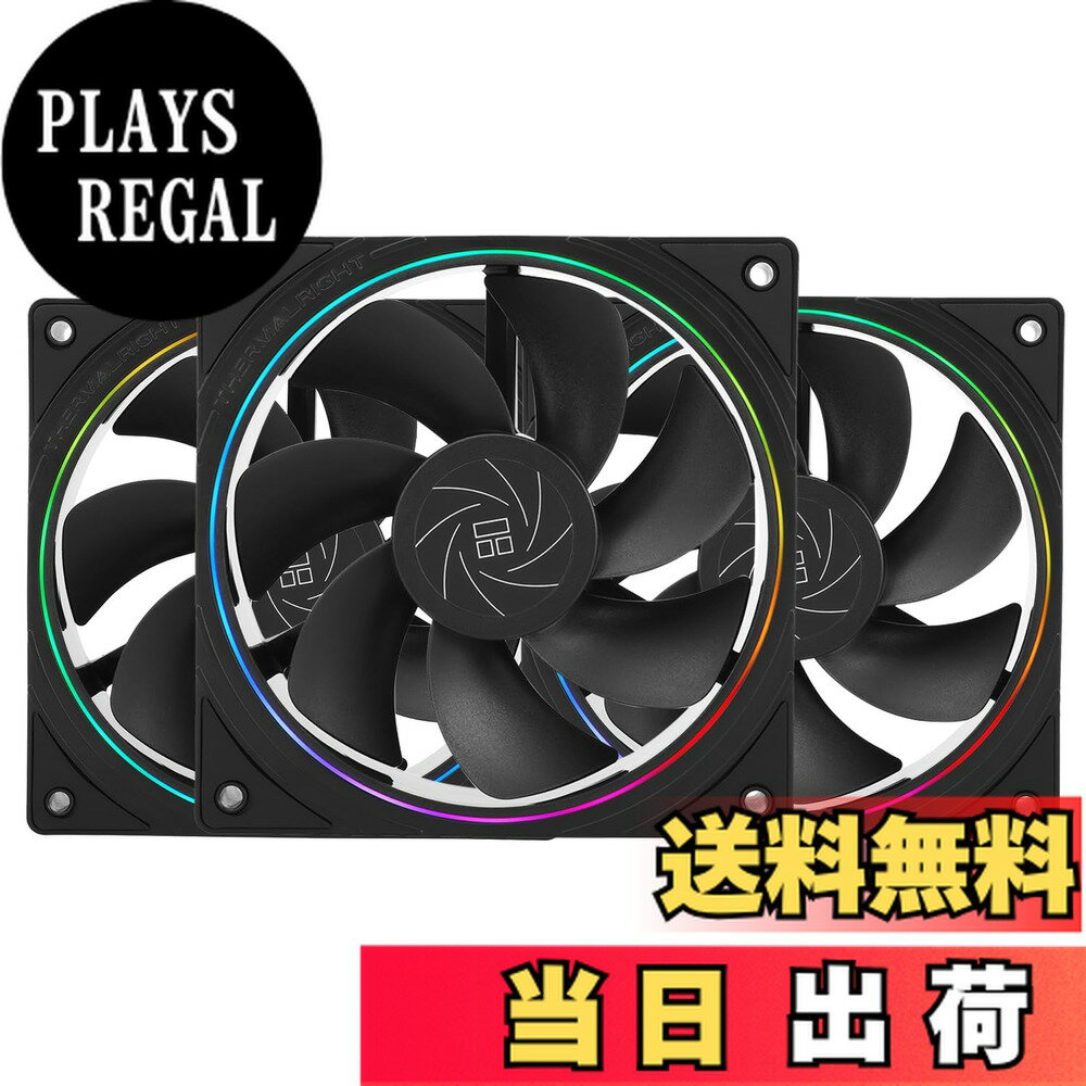 【送料無料】Thermalright S12R X3 Series CPUエアクーラー 色：ブラック