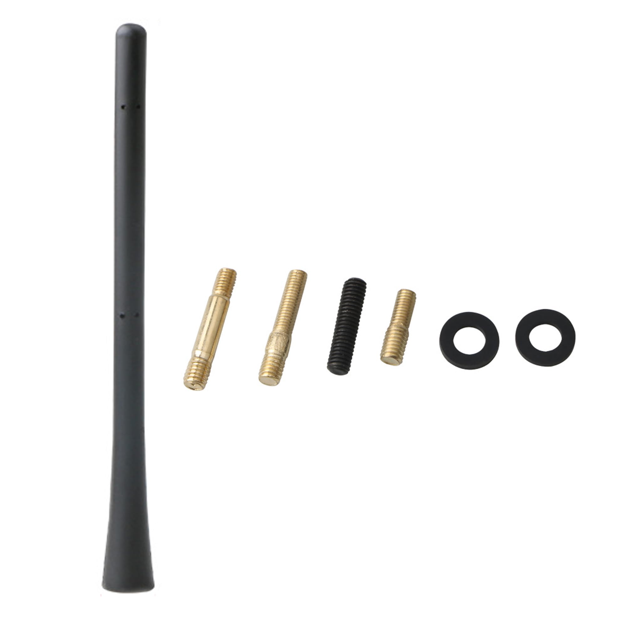 【送料無料】REYLNXR ショートアンテナ 車載アンテナ ラジオアンテナ 信号増強 自動車アンテナ 汎用 色：E