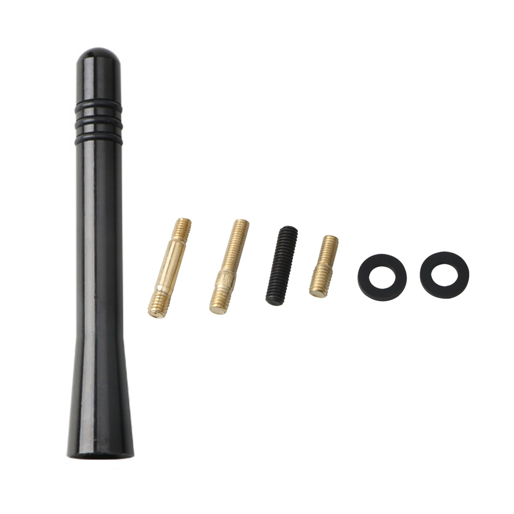 【送料無料】REYLNXR ショートアンテナ 車載アンテナ ラジオアンテナ 信号増強 自動車アンテナ 汎用 色：C