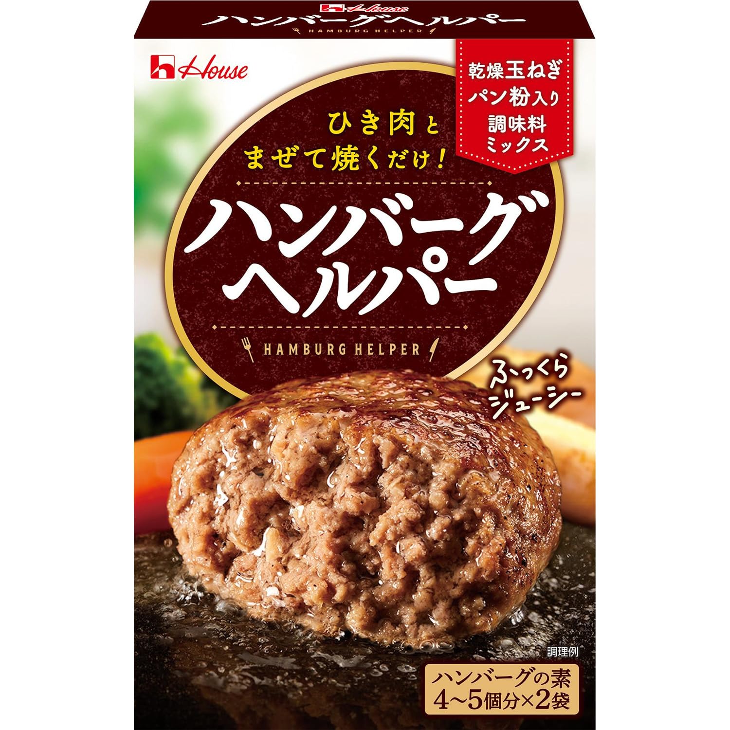 【送料無料】House ハウス食品 ハンバーグヘルパー 92g 1箱 サイズ：92グラム (x 1)