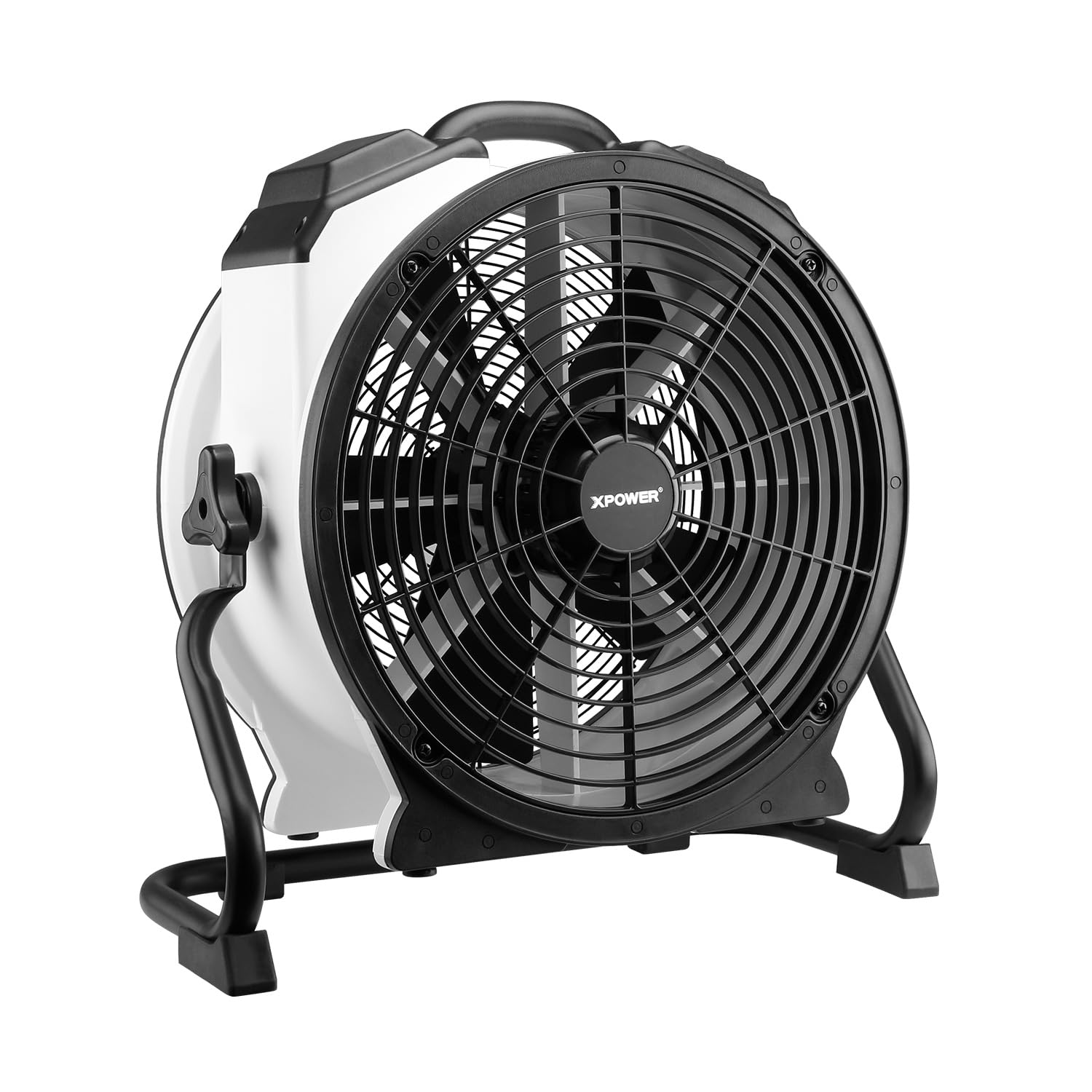 【送料無料】XPOWER密閉型モーター多機能プロフェッショナル空気循環ファン、フロアブロワー、軸流ファン 色：White、サイズ：FC-420