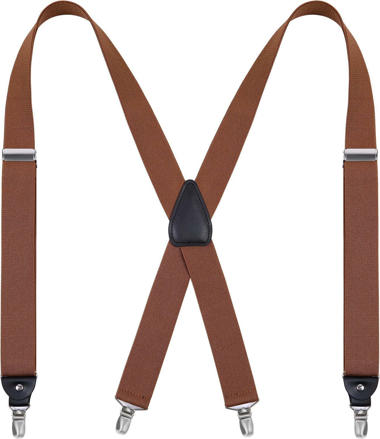 【送料無料】[Ksakura] サスペンダー メンズ X型 吊りバンド 幅35mm 調節可能 男女兼 用 シンプル 色：..