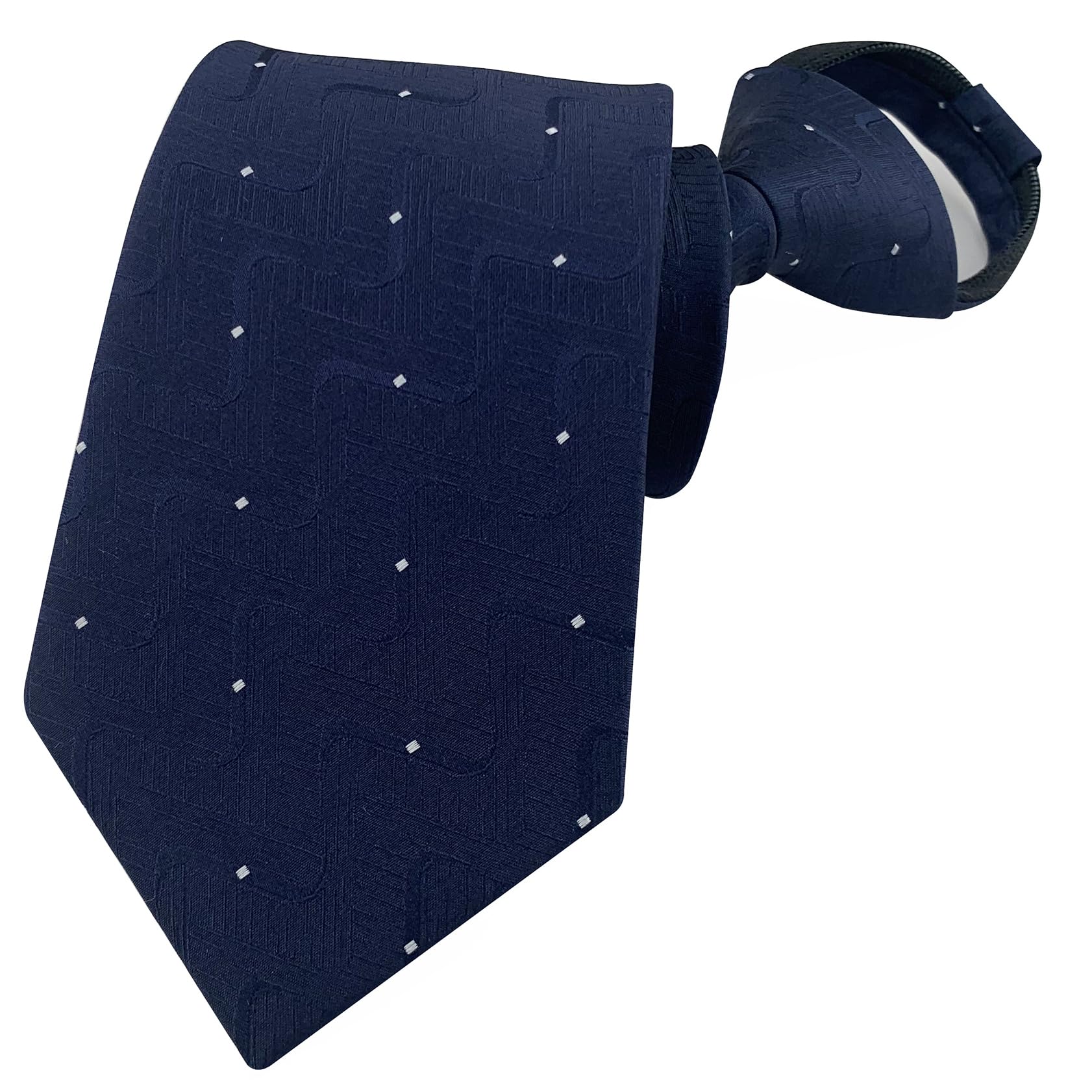 【送料無料】[QCWQMYL] ワンタッチネクタイ ジップ式 便利 簡単 3秒装着 ジッパータイプ フォーマル ビ..