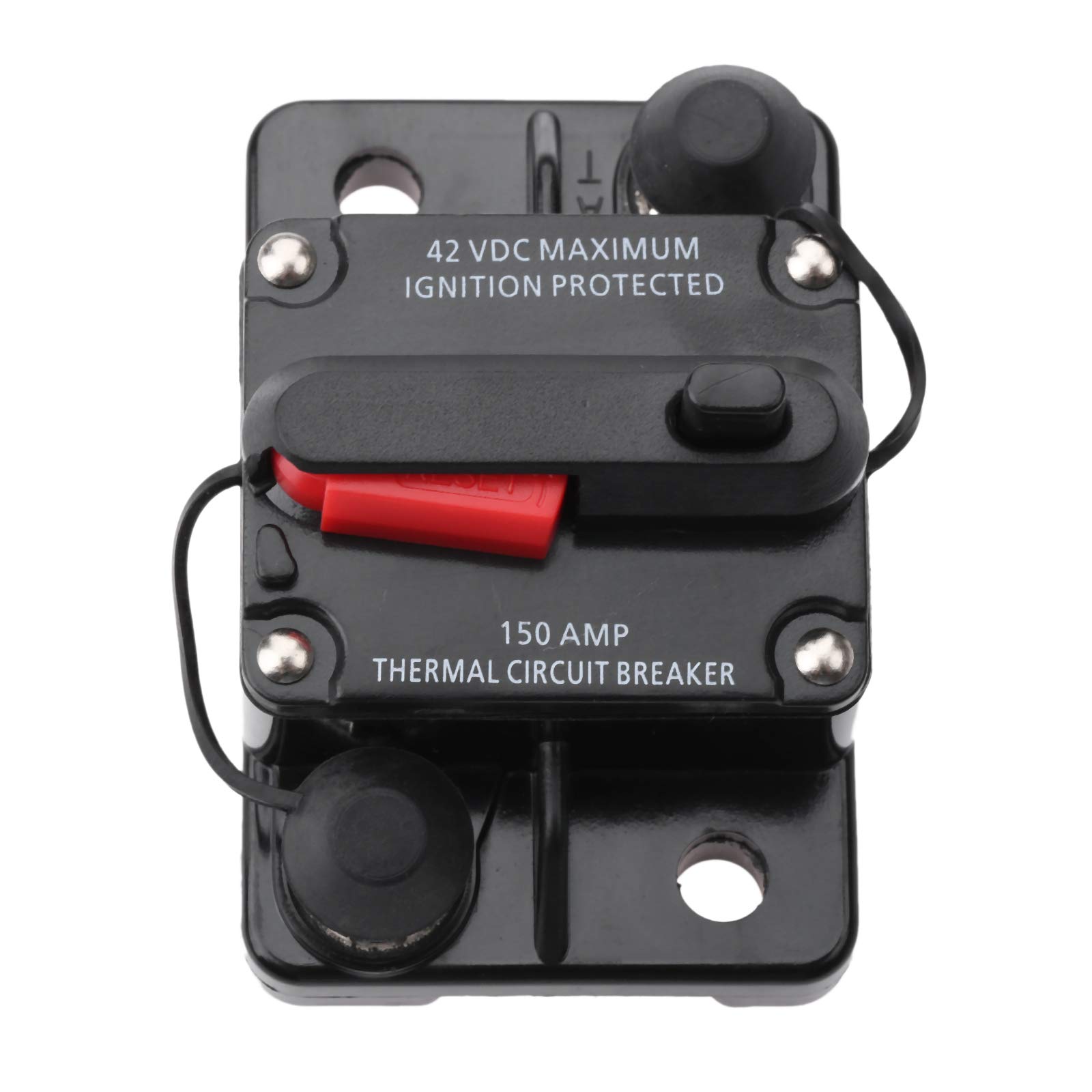 【送料無料】サーキットブレーカ 遮断器 50-300A ステレオ オーディオ リセット ヒューズ 過電流保護 ..