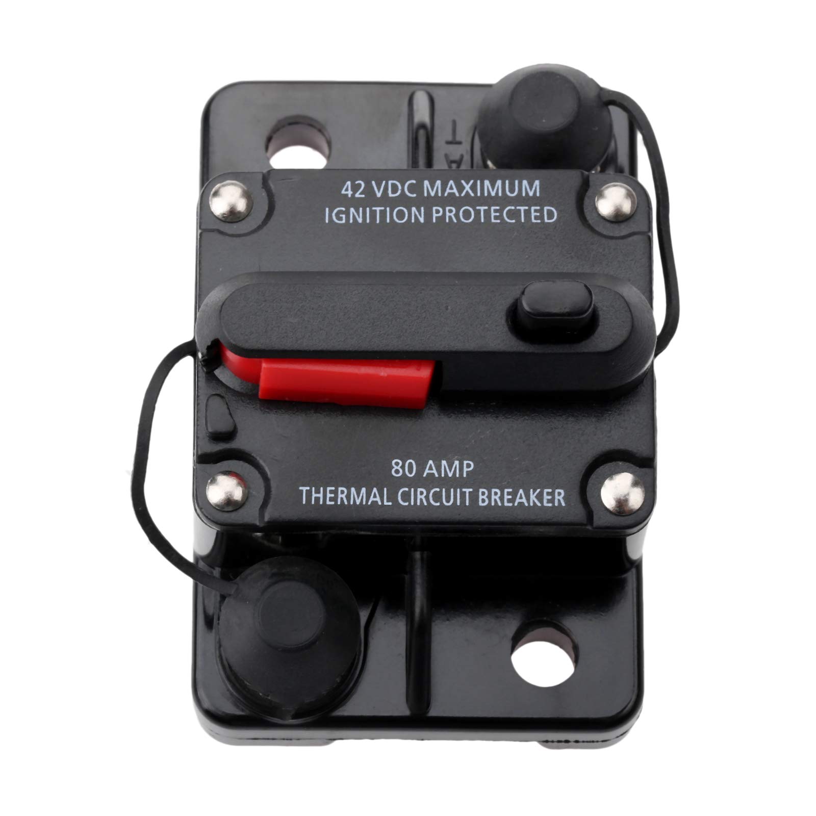 【送料無料】サーキットブレーカ 遮断器 50-300A ステレオ オーディオ リセット ヒューズ 過電流保護 ..