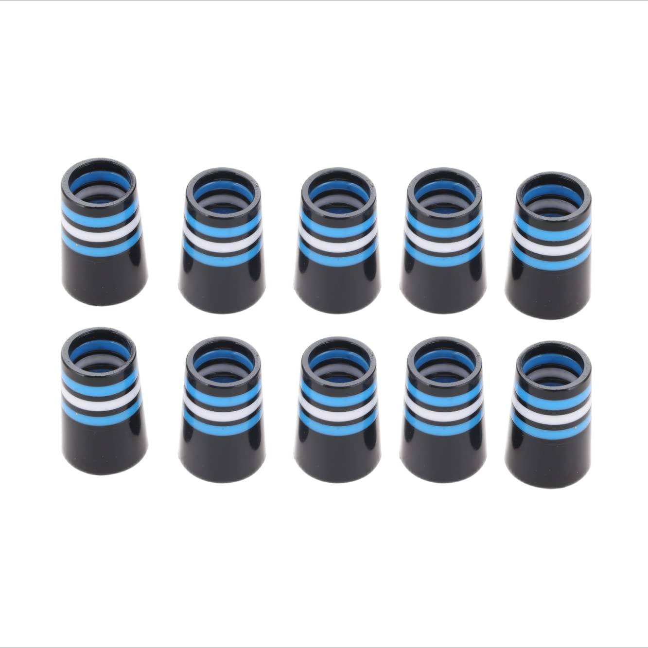 【送料無料】MUXSAM ゴルフ ソケット 10個セット 多色 フェルール セル シャフト スリーブ アイアン リシャフト 色:白青黒