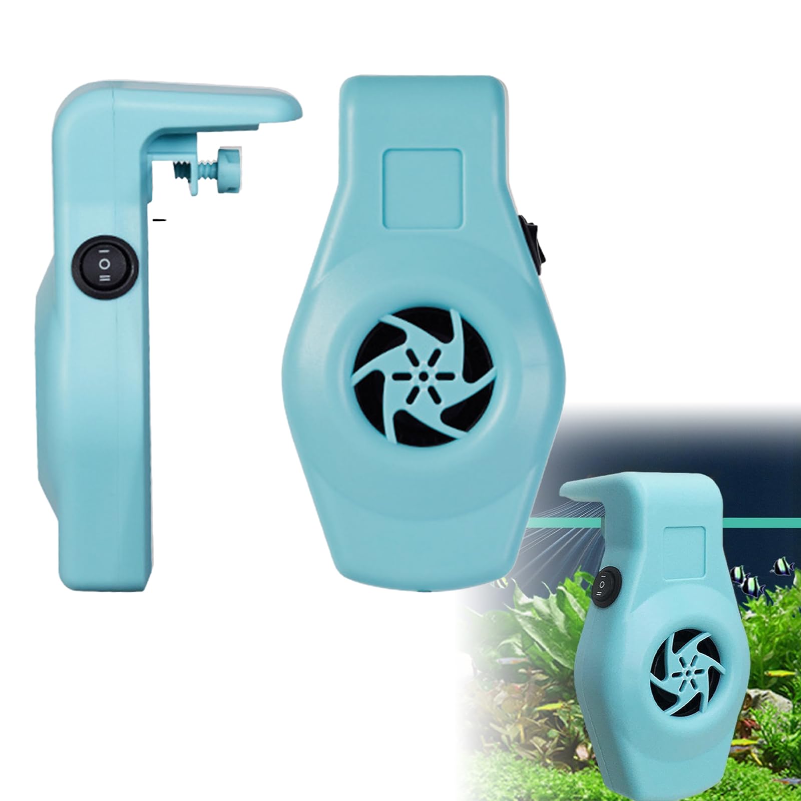 【送料無料】HanaHaul 水槽 クーラー 小型 水槽クーラー USB 水槽 冷却ファン 水温昇進防止 水槽 扇風..