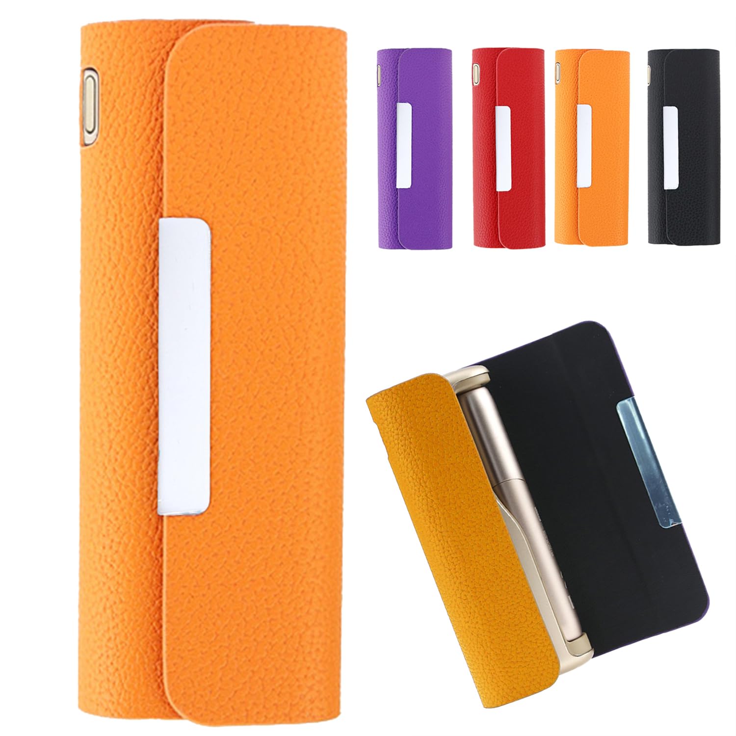 【送料無料】MOICUU交換用ケース イルマプライム対応ケース イルマ i プライム対応のケース ILUMA PRIME/イルマ i プライムに適合する【 最新一体式】 PUレザー製 おしゃれ カバー 取り出し簡単 持ち運び便利 (ケースのみ) 色：オレンジ