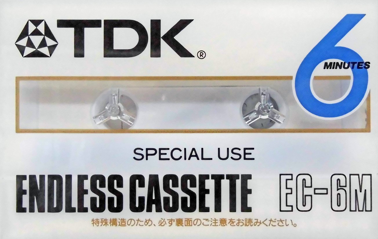 【送料無料】TDK エンドレステープ 6分 EC-6M