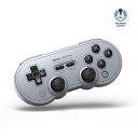 【送料無料】8BitDo SN30 Pro Bluetoothコントローラー、Switch、PC、MacOS、Android、Steam Deck&Raspberry Piと互換性があります 色:Gray、サイズ:ホール効果センサー ジョイスティック