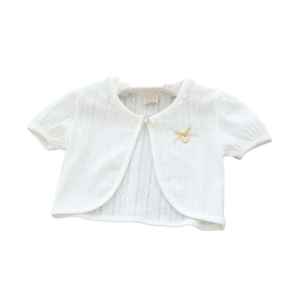 【送料無料】[Wimis] キッズ半袖 ボレロ カーディガン 子供 女の子 ボレロ 発表会 フォーマル ドレス ..