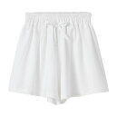 【送料無料】子供服 ショートパンツ 男の子 半ズボン 女の子 短パン ハーフパンツ キッズ 綿 体操服 スポーツ 無地 柔らかい 通気 肌着 スポーツパンツ 五分丈 夏 ジュニア カジュアル ストレッチパンツ 120 130 140 150 160 色:ホワイト、サイズ:160