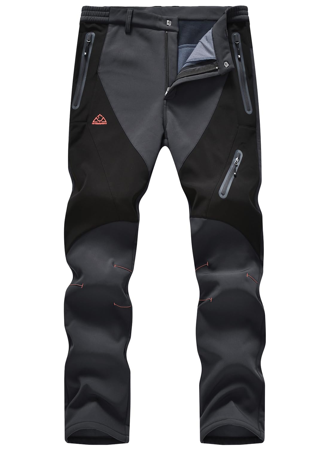 【送料無料】[Gopune] メンズ 登山パンツ 裏起毛 ハイキングパンツ ズボン 防風 アウトドアウェア クラ..