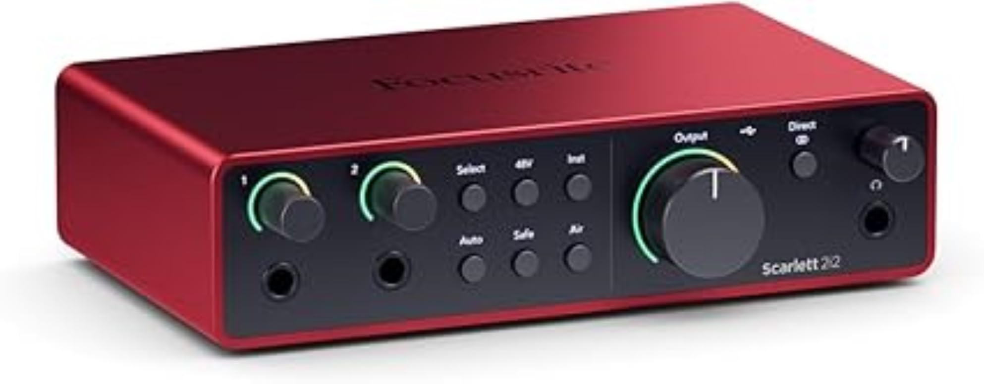 Focusrite レッド オーディオインターフェイス Focusrite RedNet X2P – 2×2入出力Danteオーディオ・インターフェイス