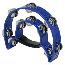 【送料無料】MAXTONE タンバリン カラー 三日月型 PW-2 色:ブルー