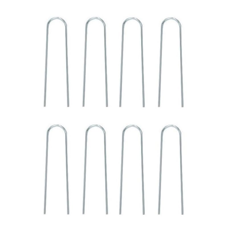 【送料無料】REFREEZE(リフリーズ) 90×70cm/124×94cm/200×130cm共通 折りたたみ サッカーゴール専用 ペグ 8個セット 色:シル...