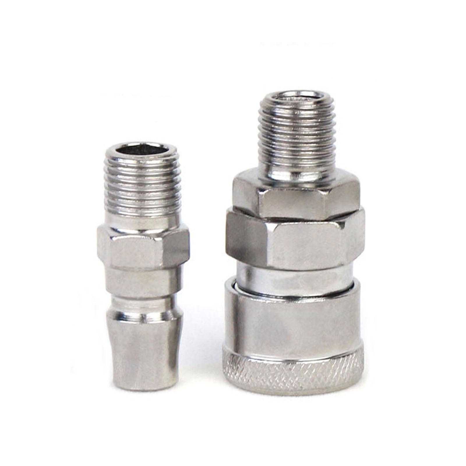 【送料無料】YANYULI エアーカプラー PT1/4 外ネジソケット SM20 PM20 クイックエアホースコネクタ エ..