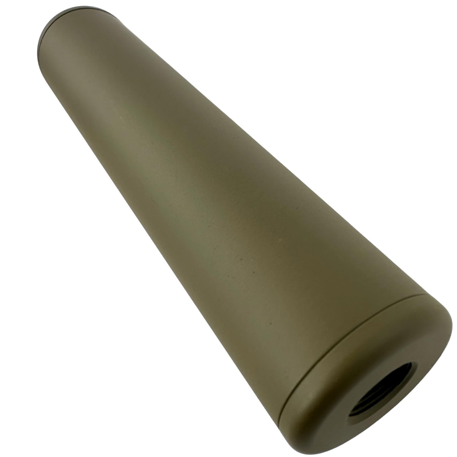 【送料無料】MILQUEST サイレンサー サプレッサー 14mm逆ネジ/正ネジ対応 『シンプル無地』 エアガン ..