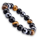 【送料無料】DROGIA ブレスレット メンズ レディース 人気 パワーストーン ブレス 天然石 数珠 金運 仕事運 ギャンブル運 魔除け お守り 強力 タイガ...