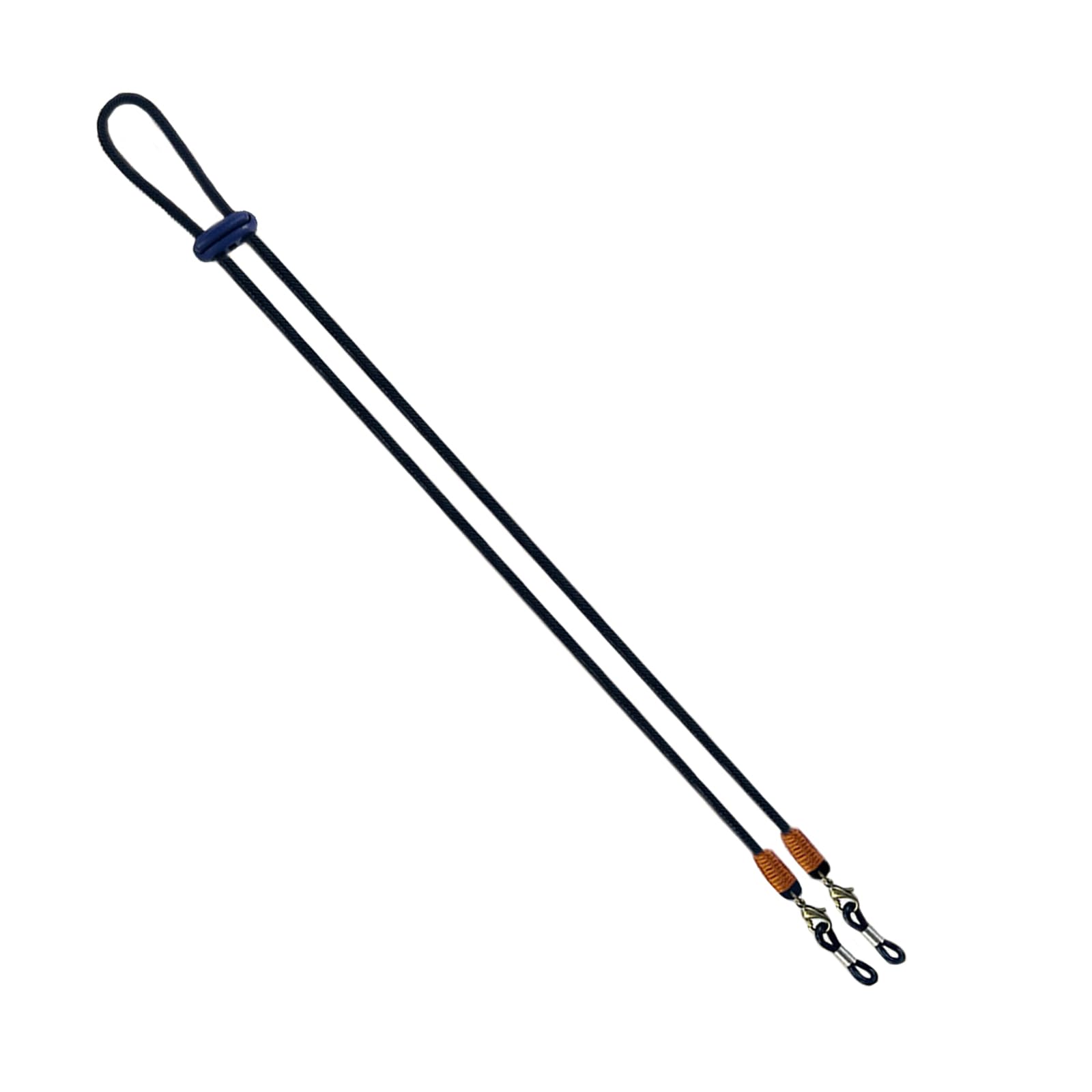 【送料無料】[YANYULI] 眼鏡チェーン メガネチェーン メガネストラップ 調節可能 防脱落 ズレ落ち防止 スポーツ 旅行 軽量 男女兼用 色：ブラック