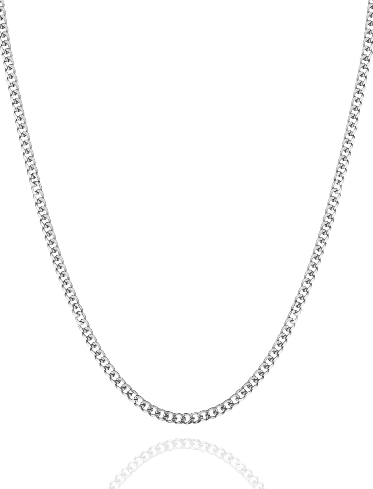 【送料無料】[swars] ネックレス メンズ 喜平 チェーン 6面カット 金属アレルギー対応 ステンレス 色：..