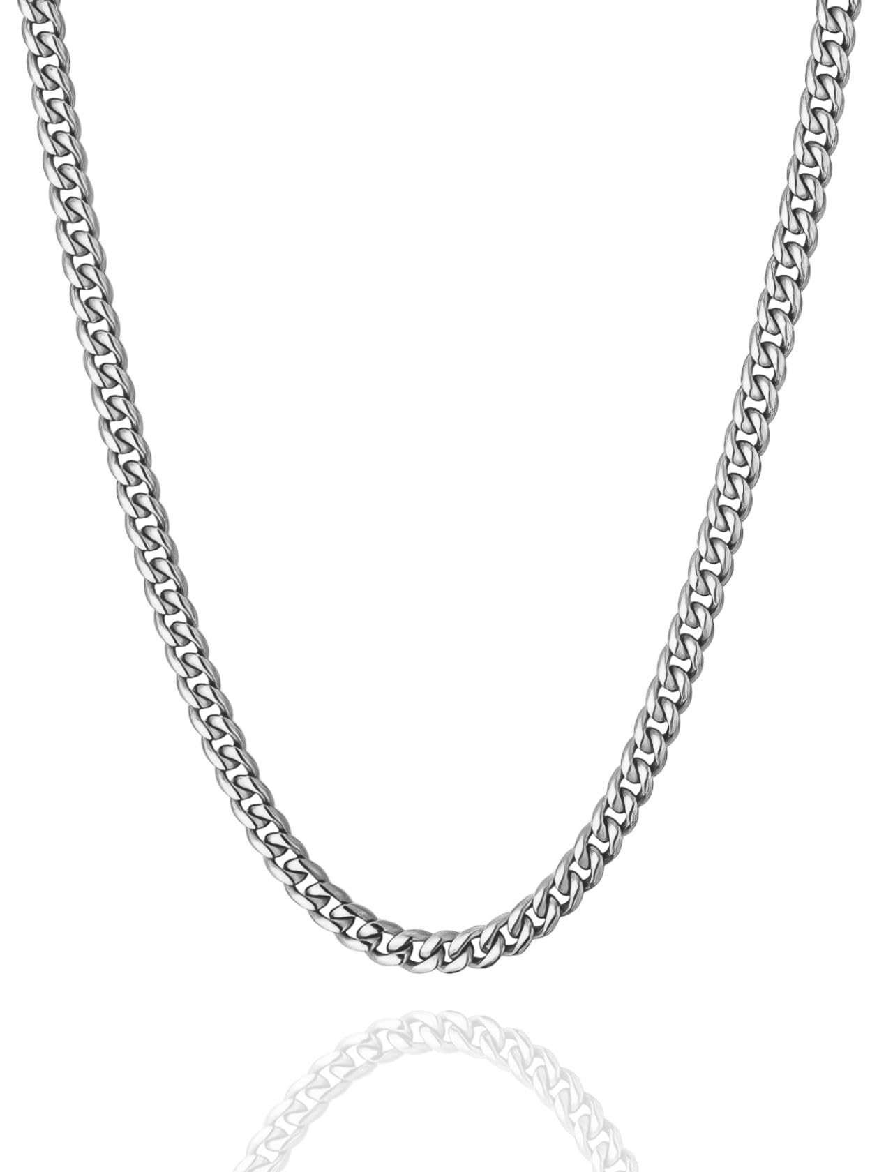 【送料無料】[swars] ネックレス メンズ 喜平 チェーン 6面カット 金属アレルギー対応 ステンレス 色：..