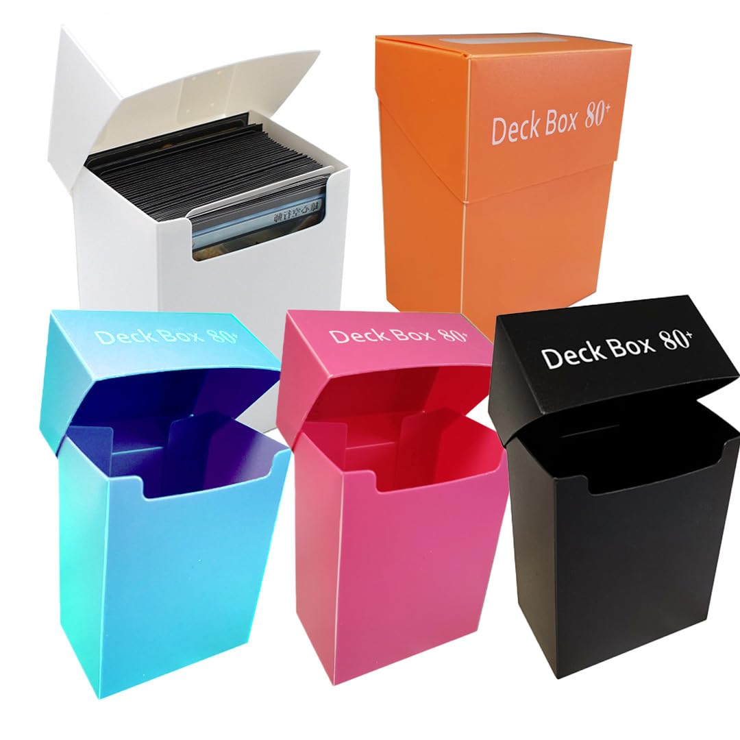 【送料無料】TOMMYFIELD ストレージボックス トレカ デッキケース 名刺ボックス 仕切り カードゲーム [並行輸入品] 色：box