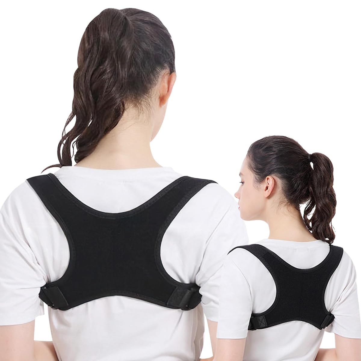 【送料無料】INOID 姿勢サポーター 猫背サポーター 姿勢ベルト 猫背ベルト 巻き肩 色：ブラック、サイ..