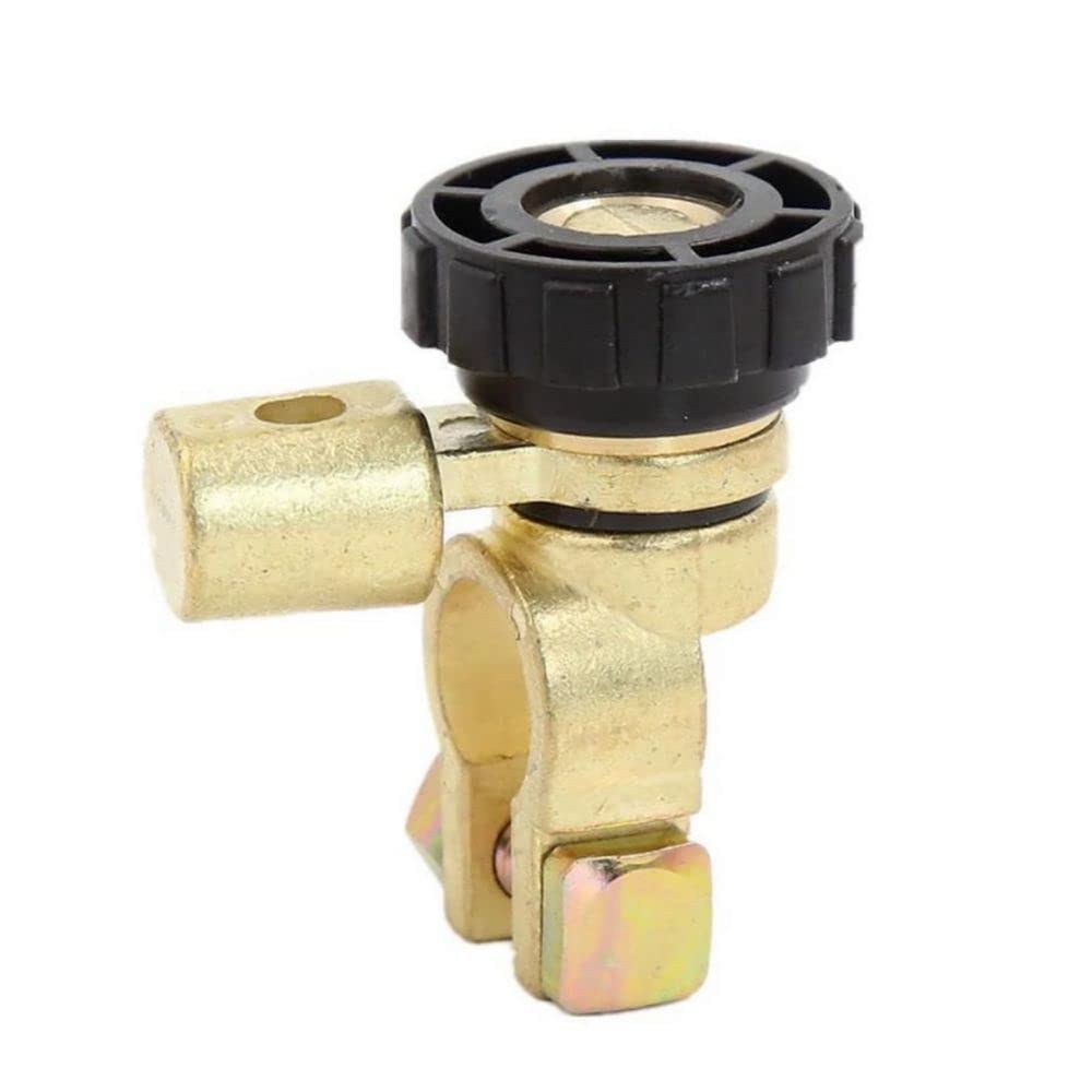 【送料無料】PLEAVIT バッテリー キルスイッチ バッテリーカットターミナル 車 d端子 12v 24v 色：黒