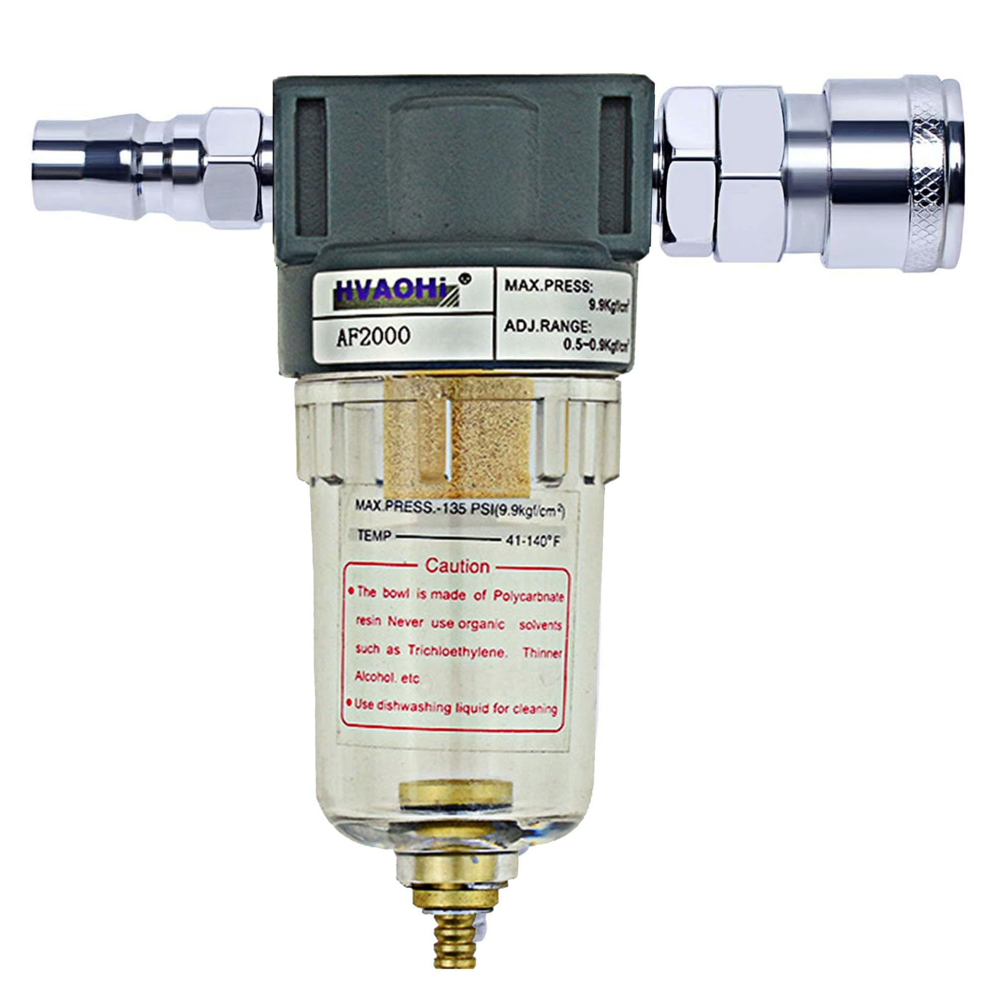 【送料無料】hadefaウォーターセパレーター エアーコンプレッサー エアーレギュレーター AF2000 1/4 オ..