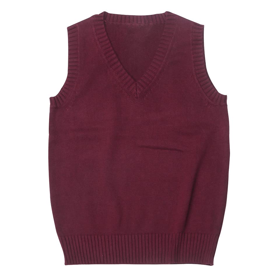 【送料無料】[Sharphon] スクール ベスト vネック ニット 大きいサイズ 女子 学生 ベス ...