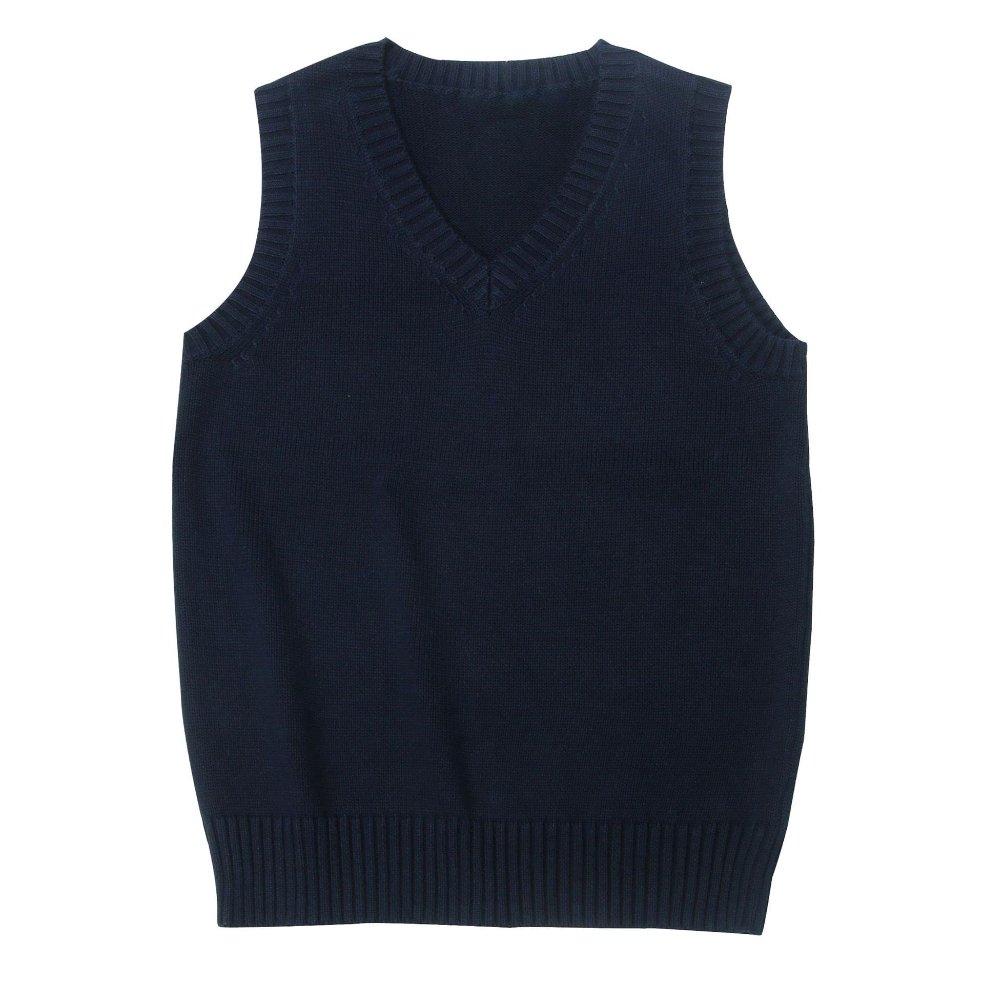 【送料無料】[Sharphon] スクール ベスト vネック ニット 大きいサイズ 女子 学生 ベス ...