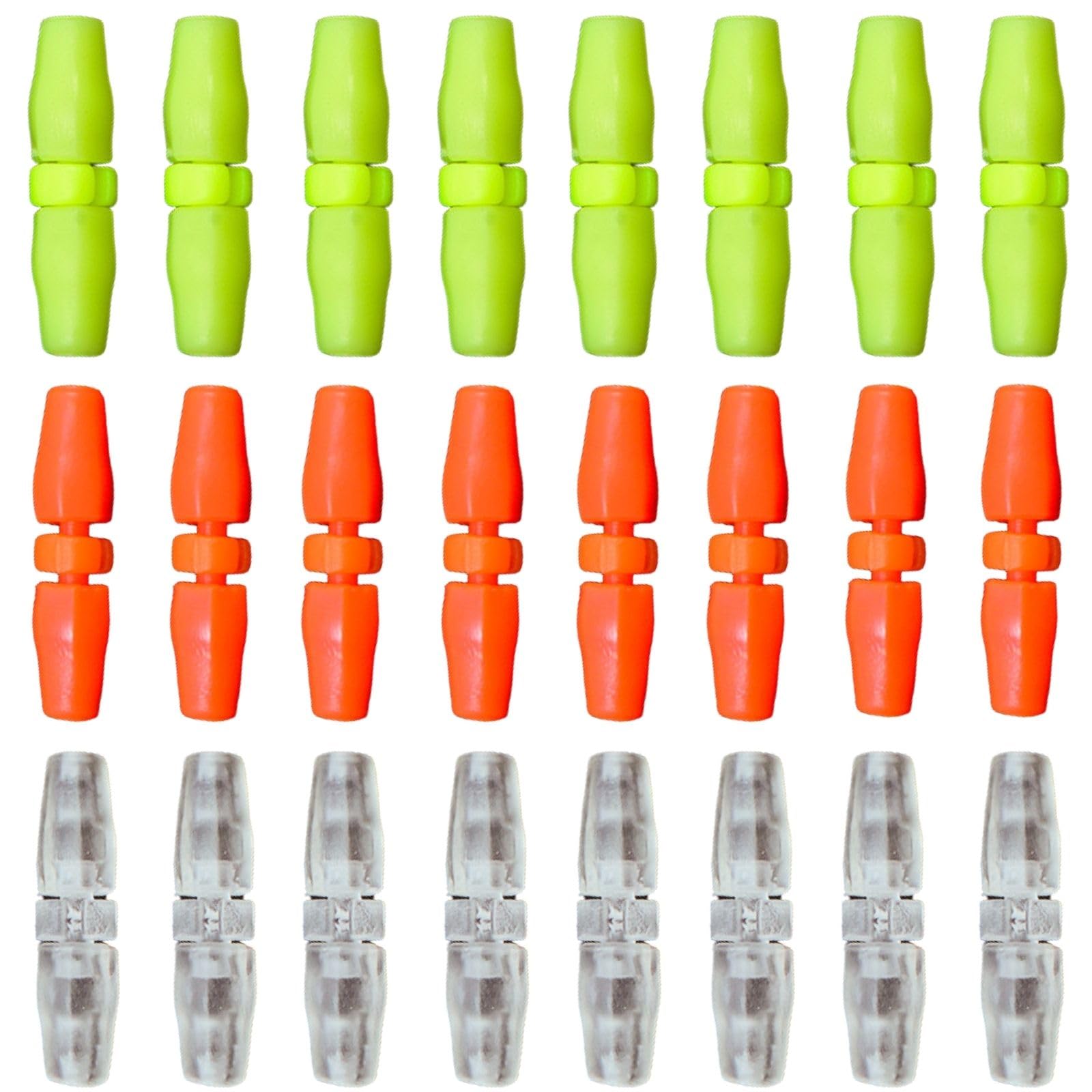 【送料無料】HOTQ 釣り からまん棒 ウキ フカセ釣り ミックスカラー 仕掛け 釣具 ウキカラミ防止 磯 遠投 色：彩色