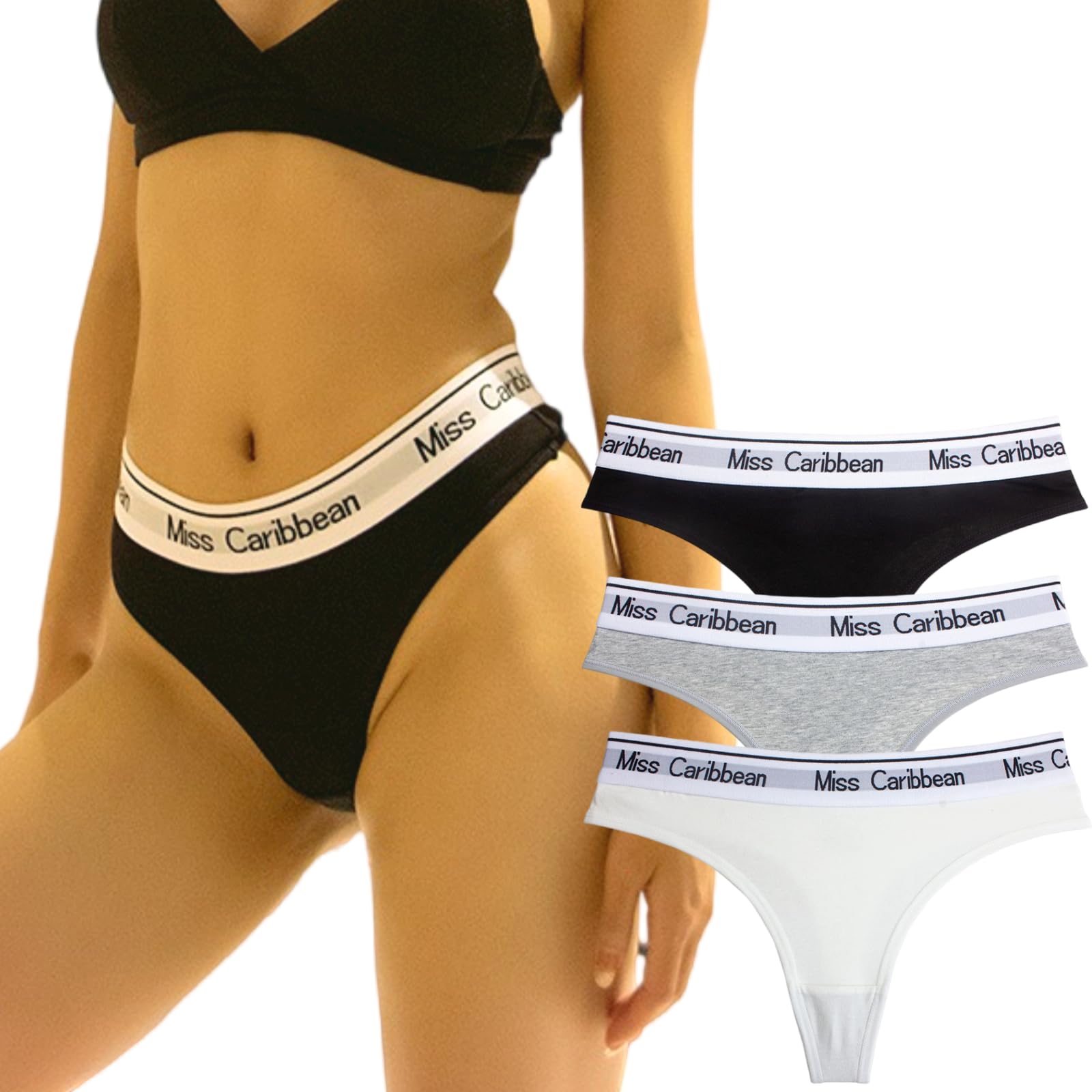 【送料無料】[Beirou] tバック レディース 欧米スポーツスタイル コットン素材 COTTON ローライズ ストレッチ 通気 蒸れにくい セクシー 下着 ヒップアップ 美尻ショーツ 響きにくい 3枚セット 色：3枚組・A、サイズ：M