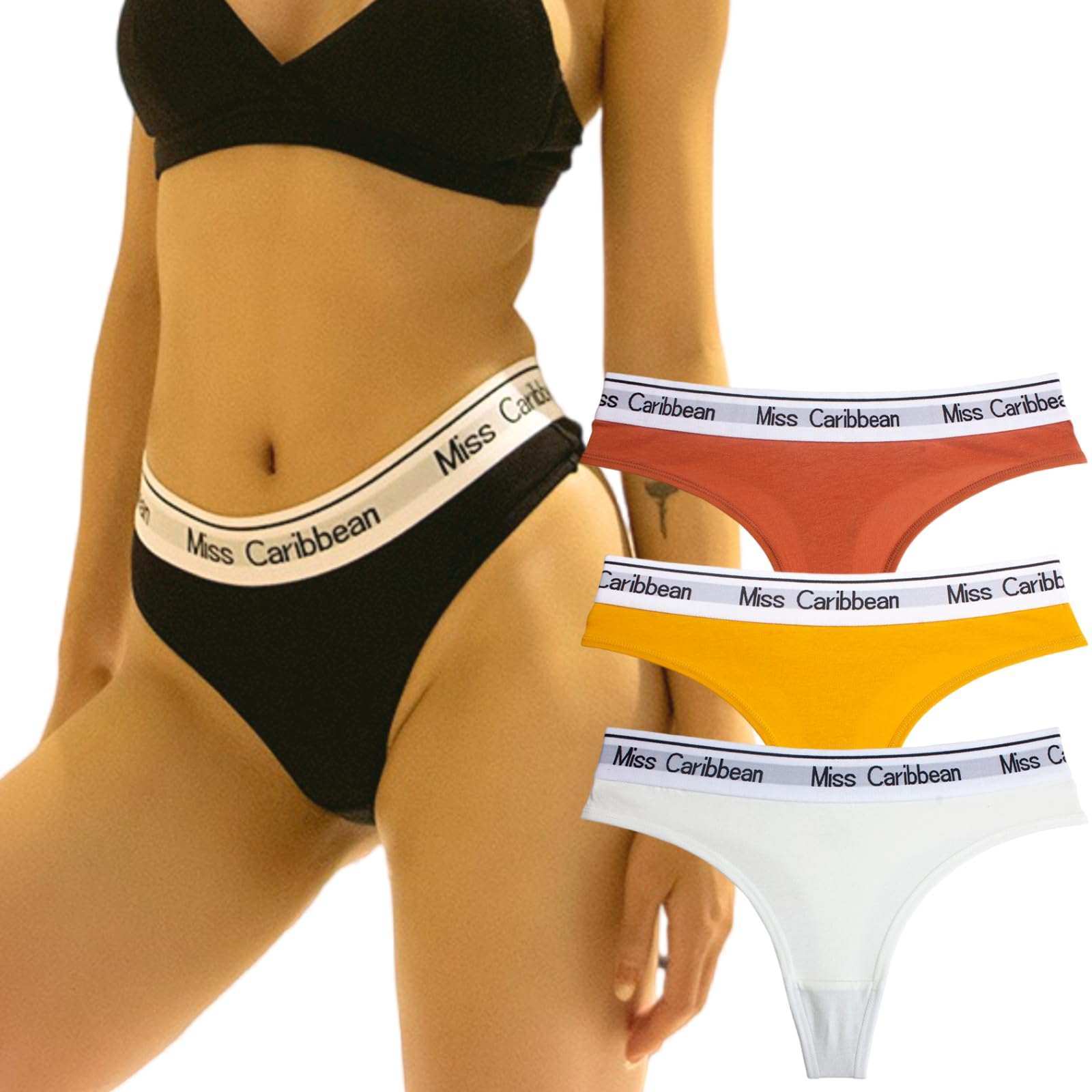 【送料無料】[Beirou] tバック レディース 欧米スポーツスタイル コットン素材 COTTON ローライズ ストレッチ 通気 蒸れにくい セクシー 下着 ヒップアップ 美尻ショーツ 響きにくい 3枚セット 色：3枚組・B、サイズ：L