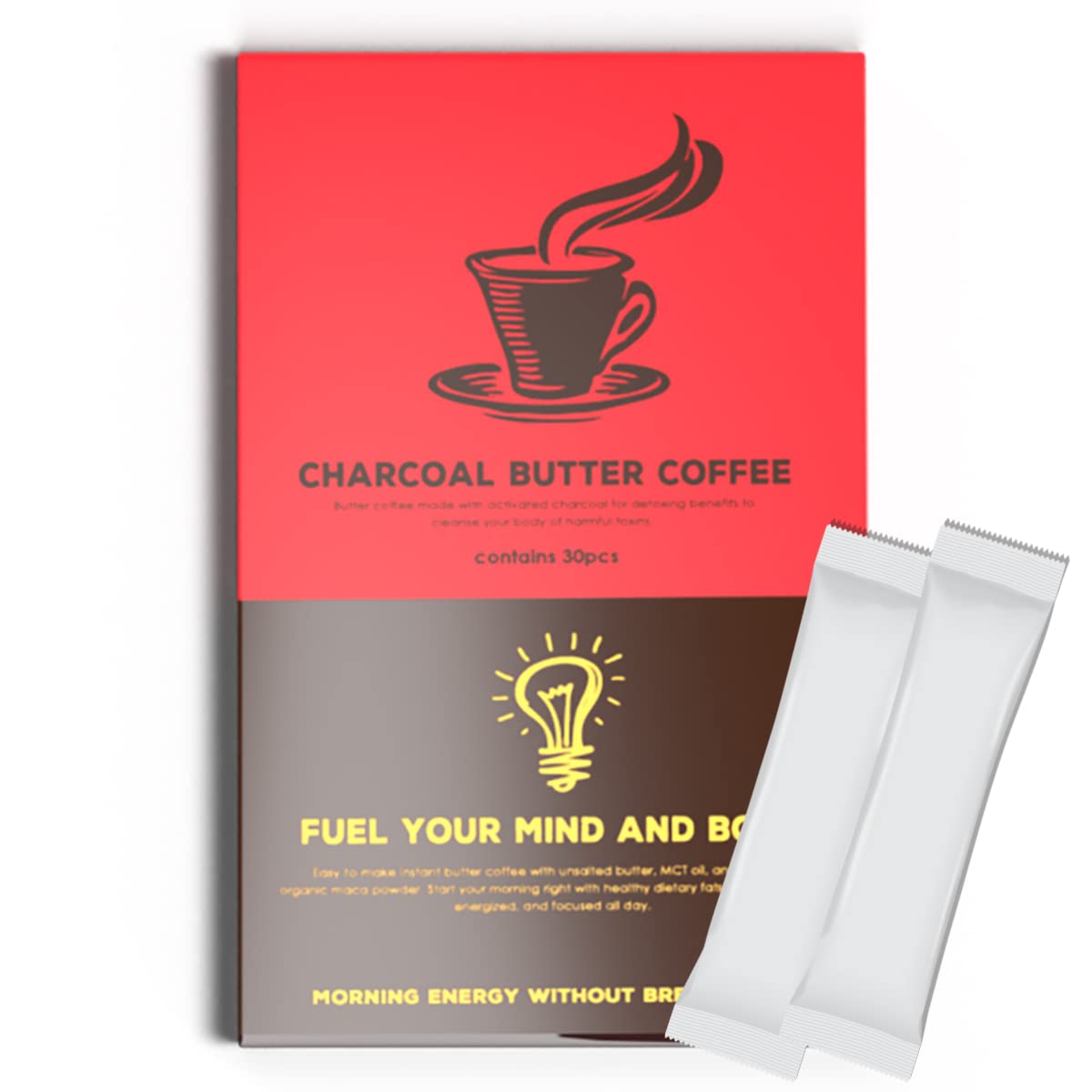 【送料無料】バターコーヒー MCTオイル 配合 スティック（30包）インスタント 置き換え ダイエットコー..
