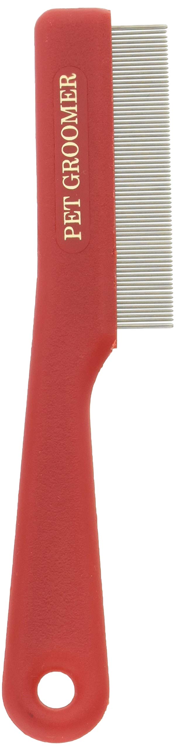 【送料無料】東京ペット イギリス製のみとりコーム 柄付 色：レッド、サイズ：無し