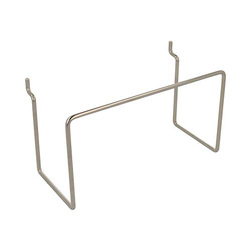 【送料無料】有孔ボード ティッシュBOXホルダー 150x55 【1個】 色：シルバー