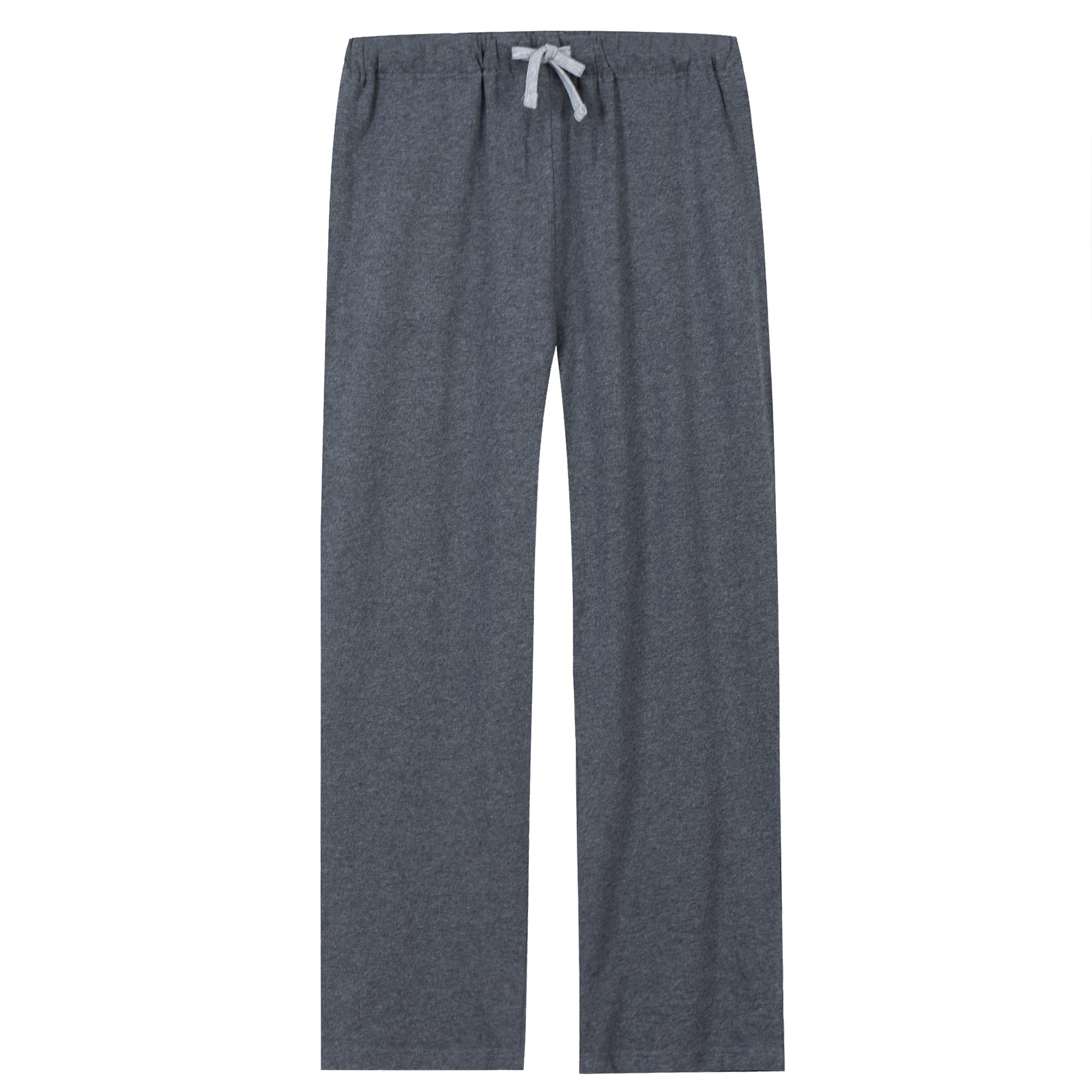 【送料無料】[Vulcanodon] ルムパンツ 綿95％ レディース パジャマ 夏 薄手 ルームウェアボトムス 肌に優しい 吸汗 通気 部屋着 快眠 レディース 色：ダークグレー、サイズ：2XL