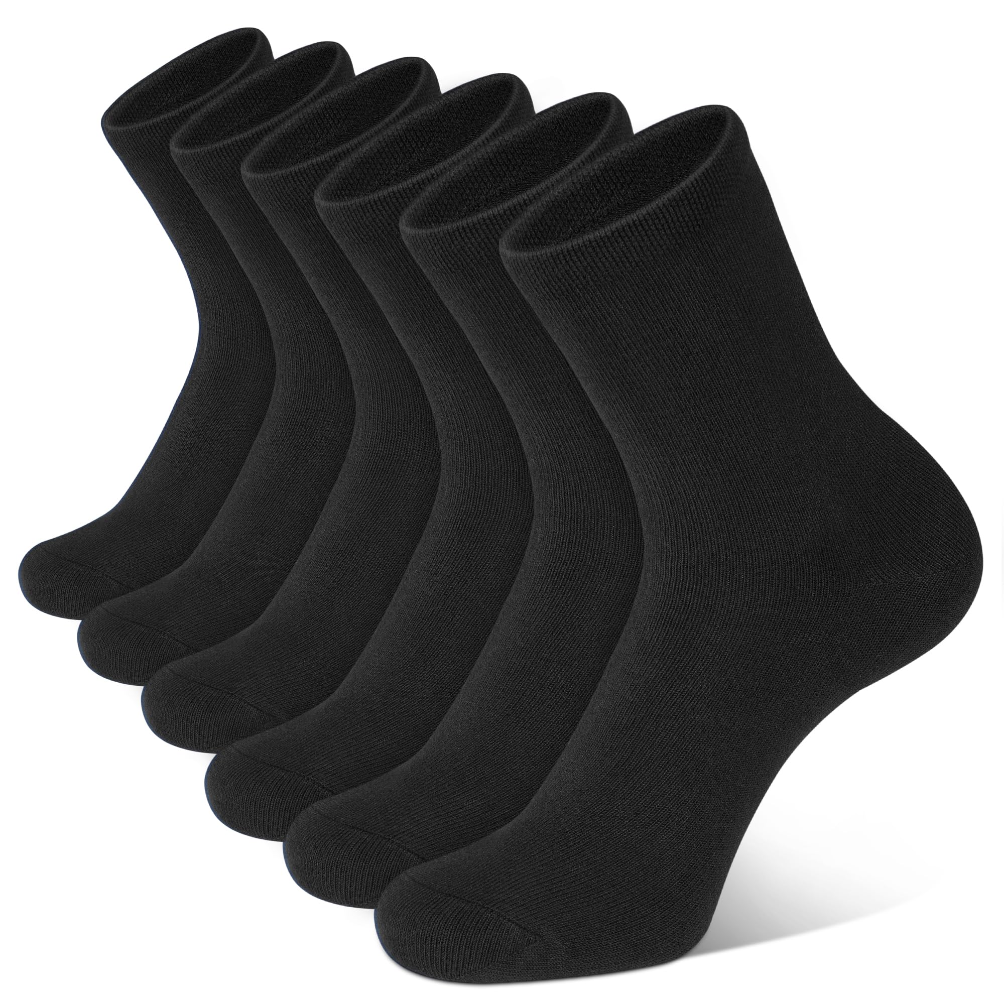 【送料無料】[CLOSEMATE] 靴下 メンズ クルーソックス 防臭吸汗 ビジネスソックス 速乾吸湿 無地 通勤..