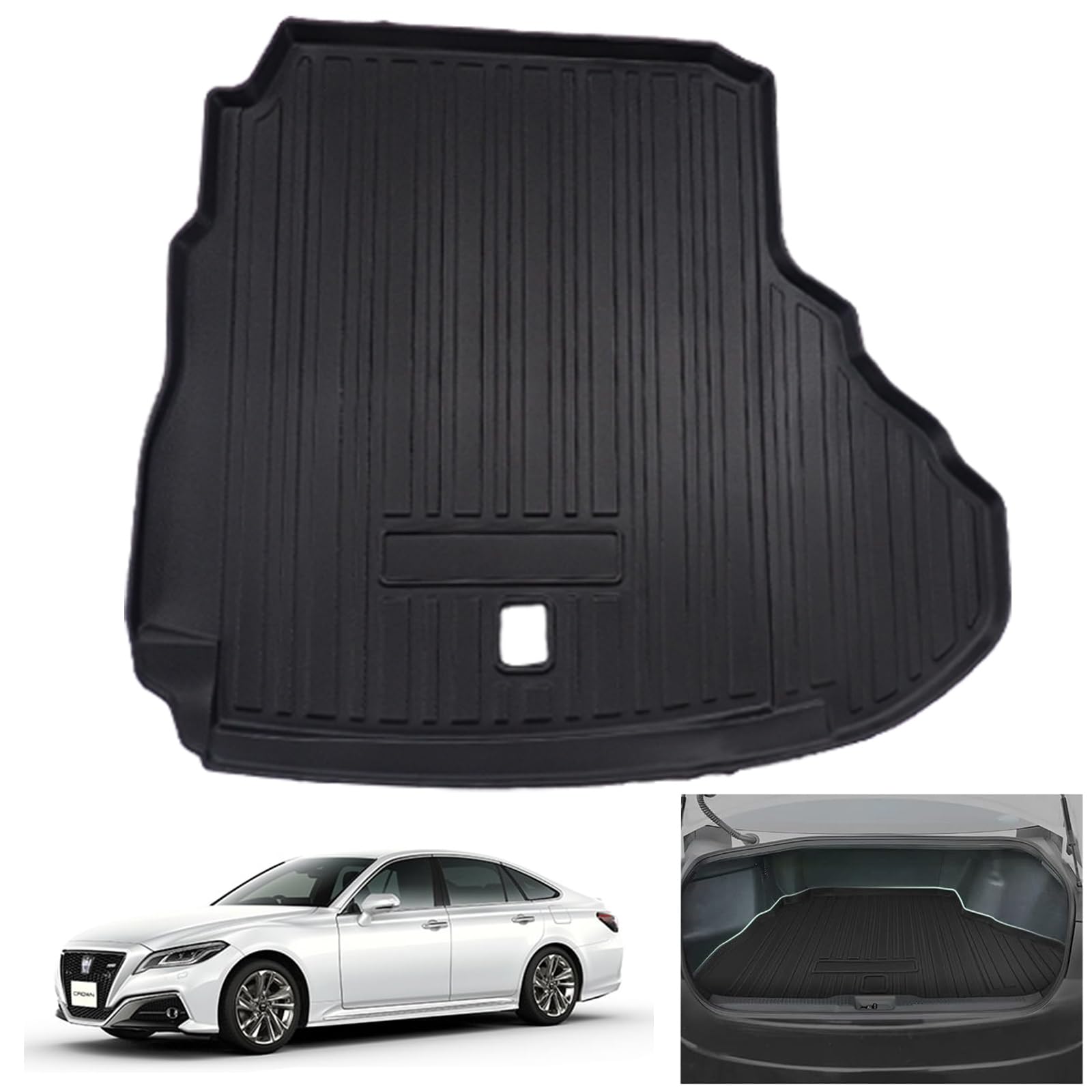 【送料無料】Wellvie classy クラウン 220系 ラゲッジマット トランクマット 防水 3D 旅行 海 アウトド..