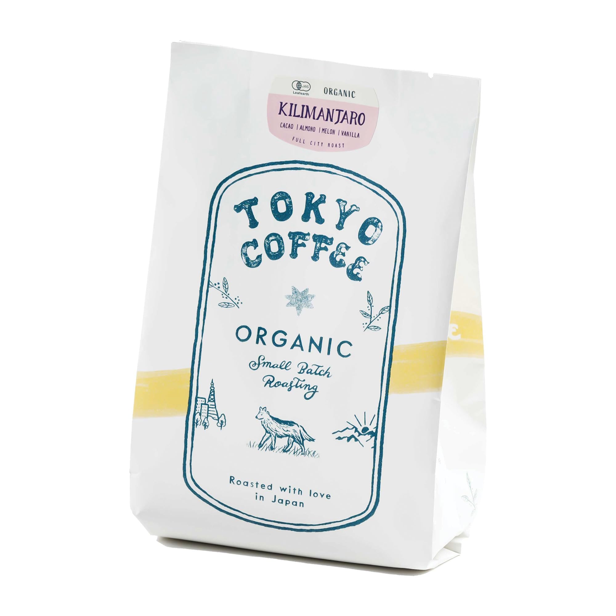 【送料無料】TOKYO COFFEE 東京コーヒー コーヒー オーガニック シングルオリジン 豆のまま サイズ：200g