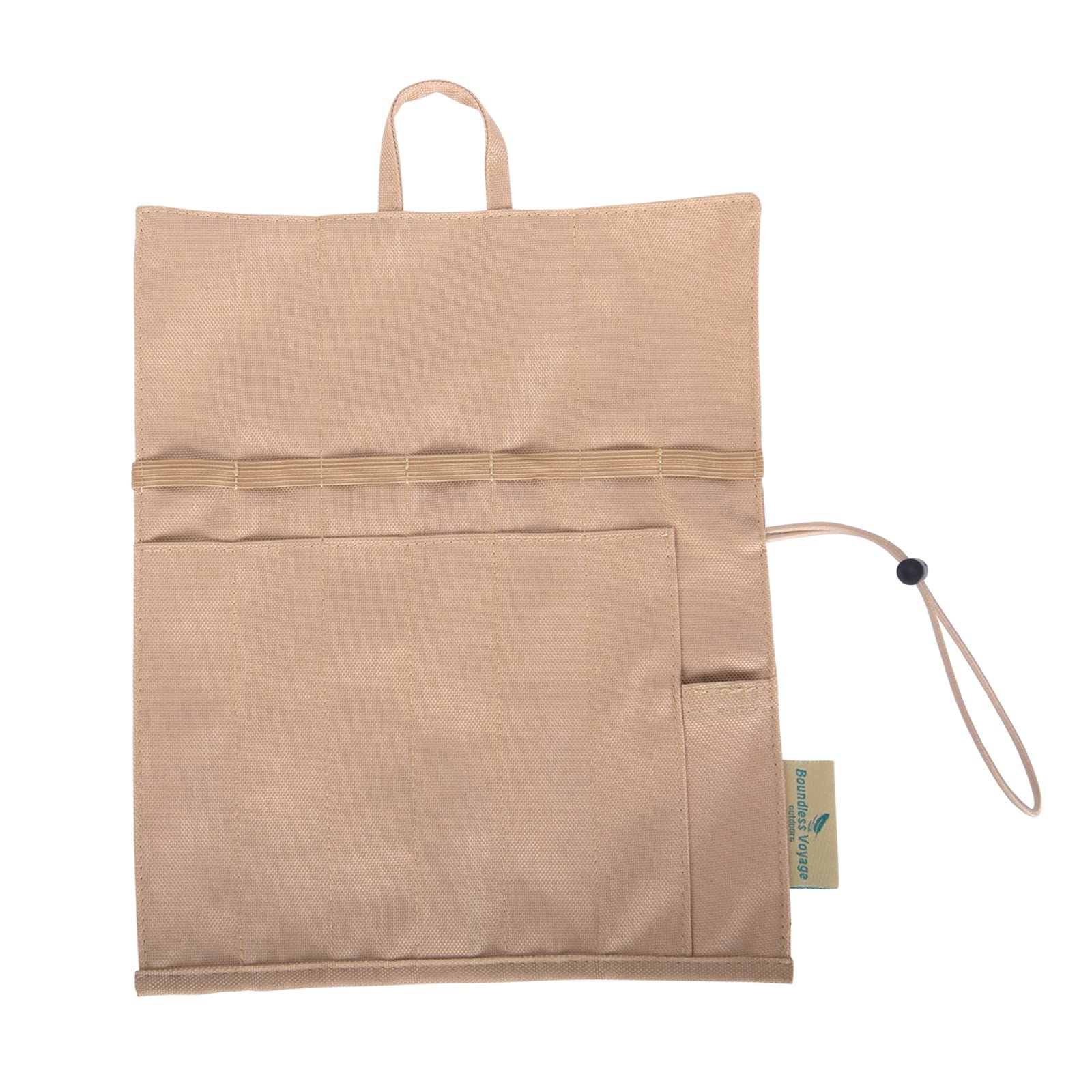 【送料無料】iBasingo 軽量 食器収納袋 テントネイルバッグ 布巻き オックスフォード布 カトラリーバッ..