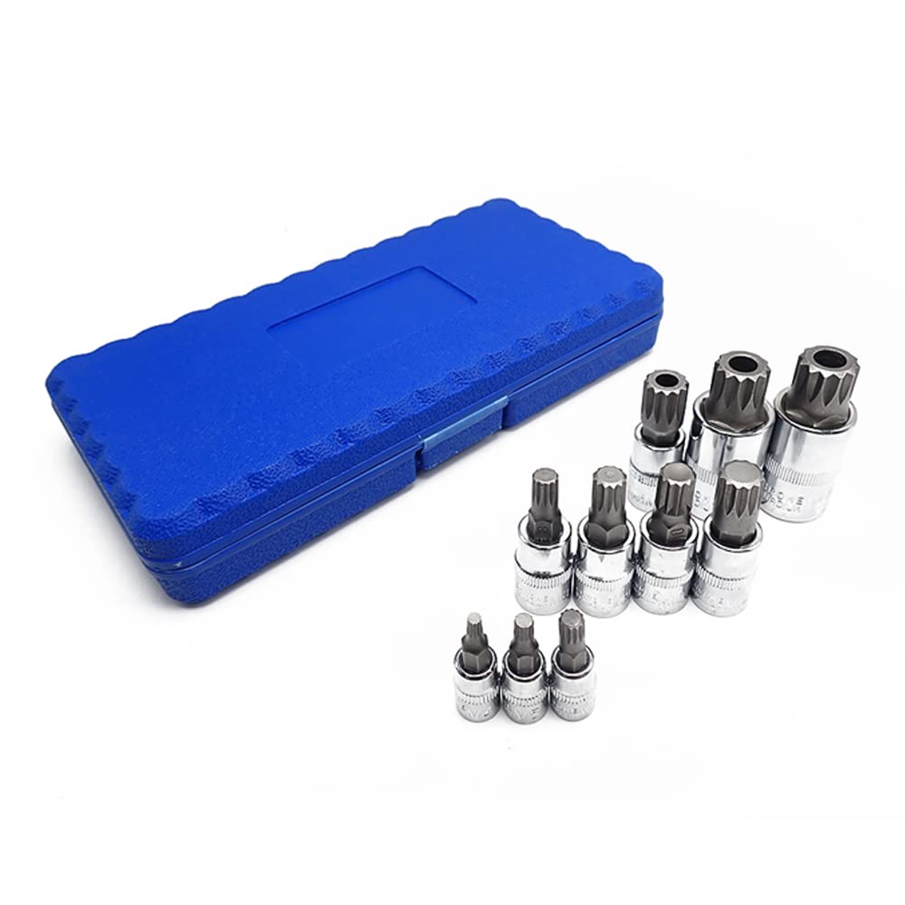 【送料無料】Wellvie classy ビットソケット セット トリプルスクエアスプライン 12ポイント 1/2 1/4 3..