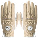 【送料無料】ゴルフグローブ メンズ 天然羊革とマイクロファイバーレザーの組み合わせ 柔らかめ 伸縮性 通気性 耐摩耗性 滑りにくいグリップ 両手 雨 汗に強い ...