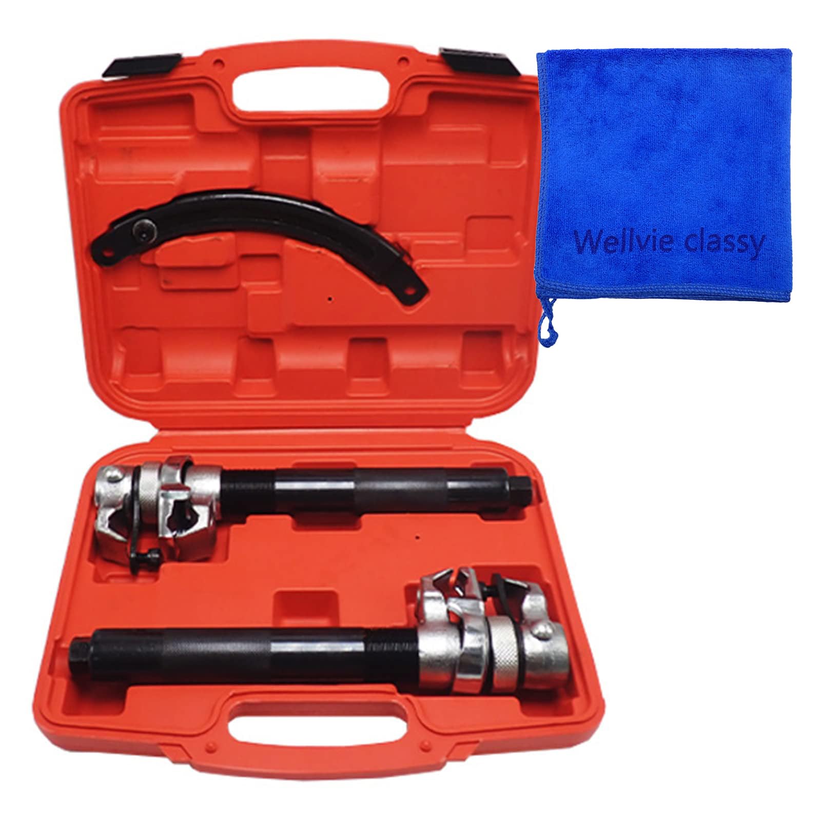 【送料無料】Wellvie classy 2爪 コイルスプリングコンプレッサー スプリングコンプレッサー インパク..