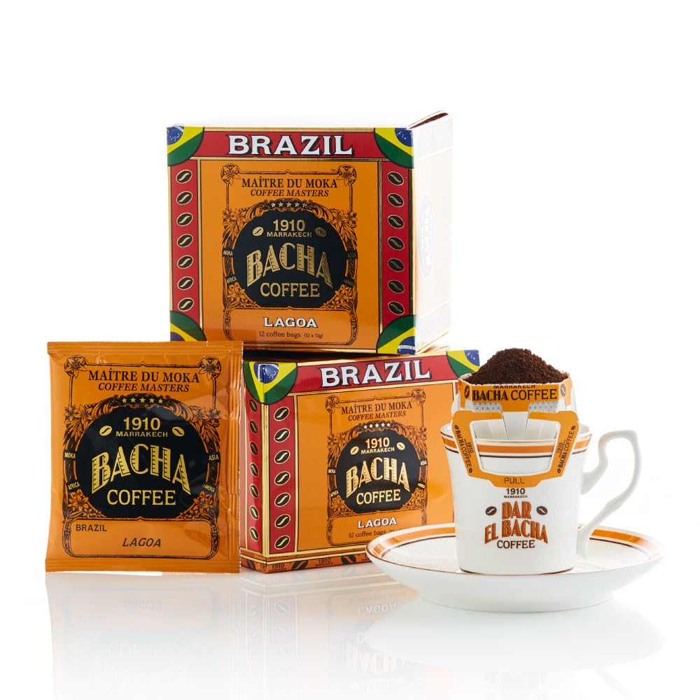 【送料無料】Bacha Coffee | ラゴア シングルオリジンコーヒー (ブラジル)100% Arabica Beans, Medium ..
