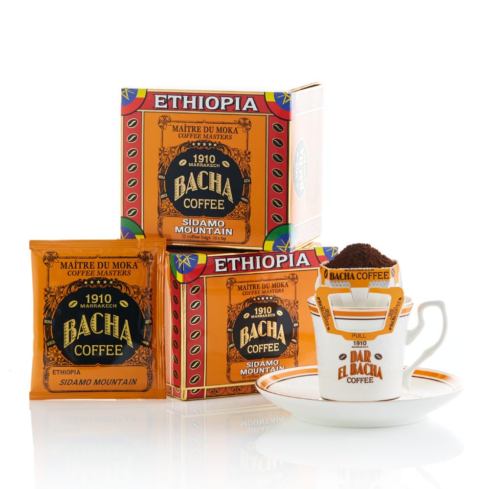 【送料無料】Bacha Coffee | シダモマウンテン シングルオリジンコーヒー (エチオピア)100% Arabica Be..