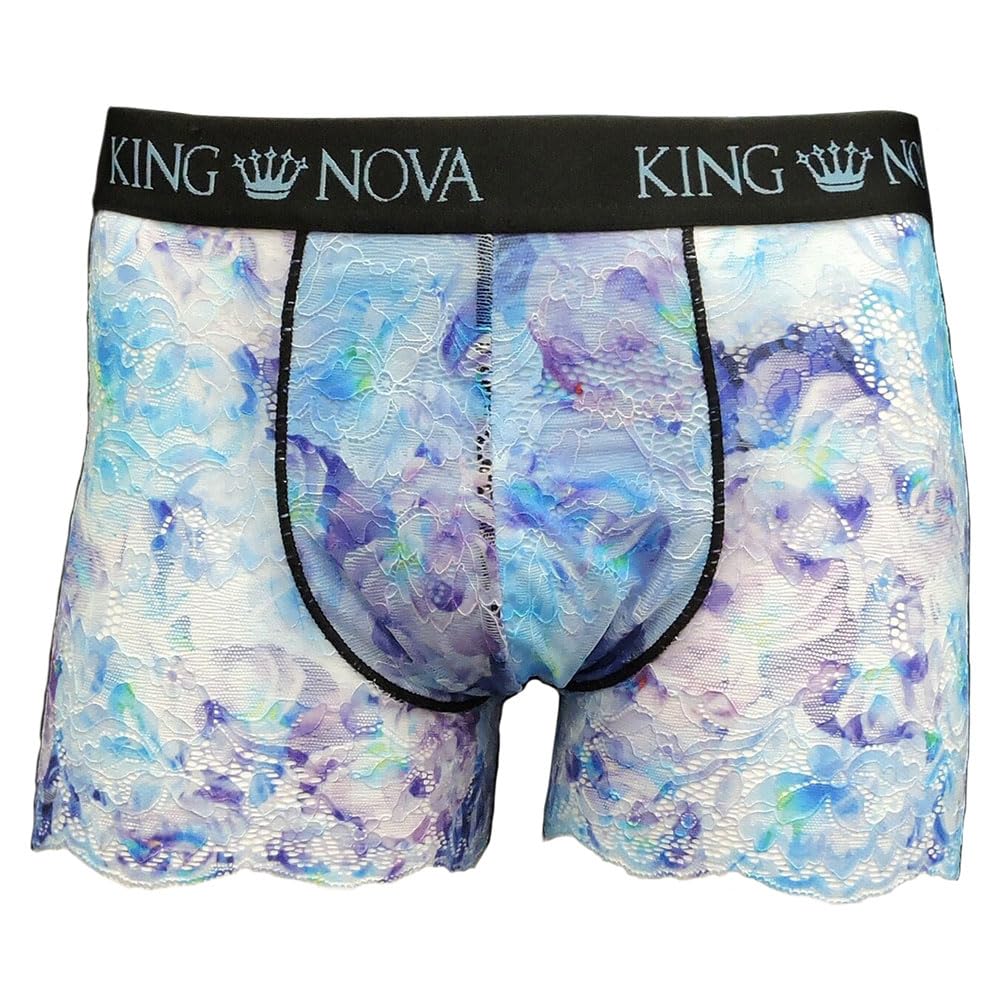 【送料無料】[Y's factory] ボクサーショーツ 総レース メンズ KING NOVA 下着 インナー 前閉じ ストレ..