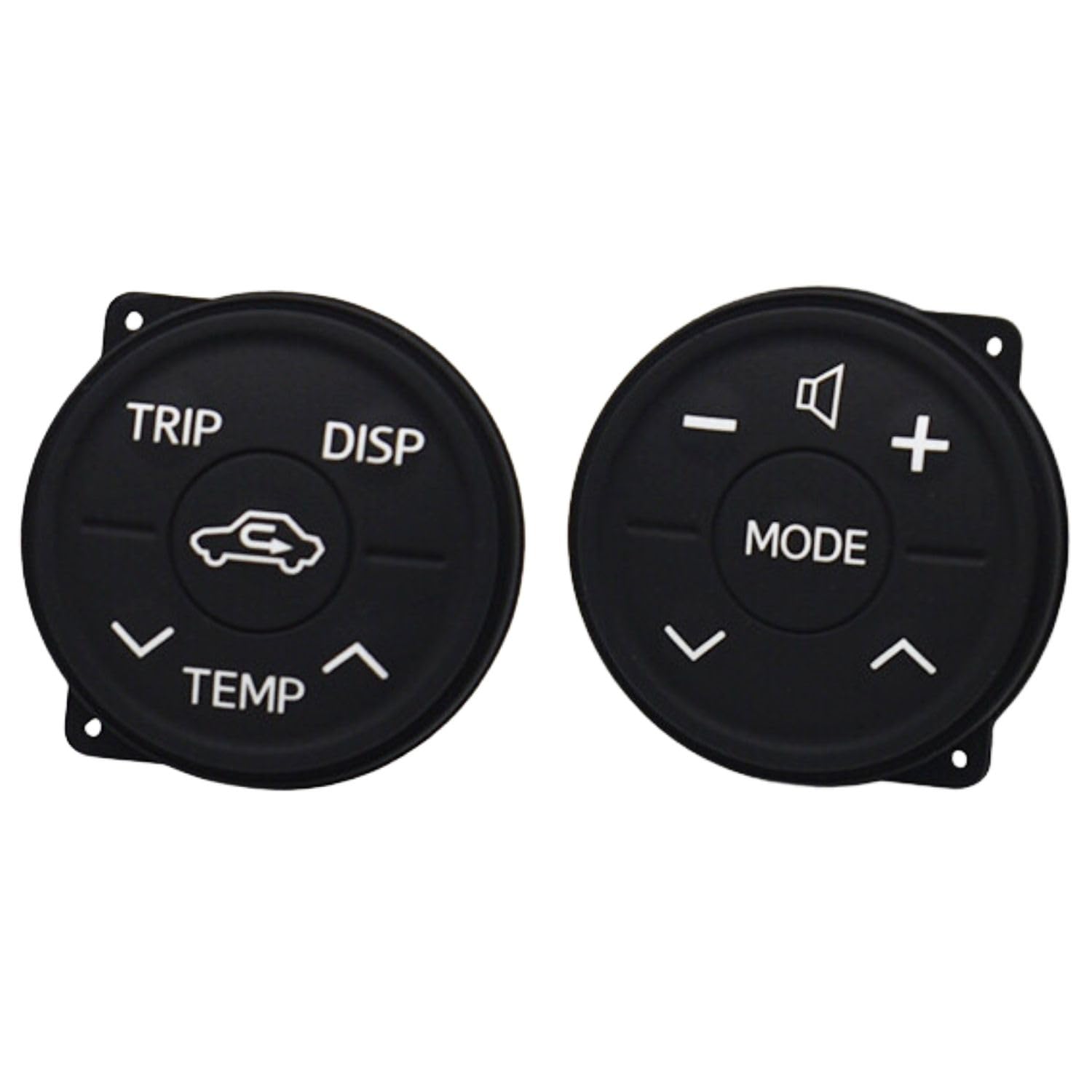 【送料無料】MSMint プリウス 30系 ステアリング スイッチ ラバー ZVW30 アクア NHP10 PRIUS α ZVW40 ZVW41 ハンドル 左右セット 交換 補修